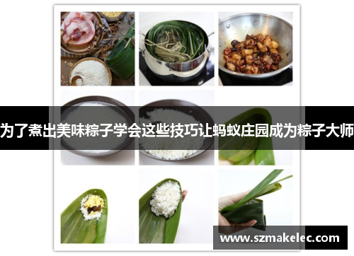 为了煮出美味粽子学会这些技巧让蚂蚁庄园成为粽子大师